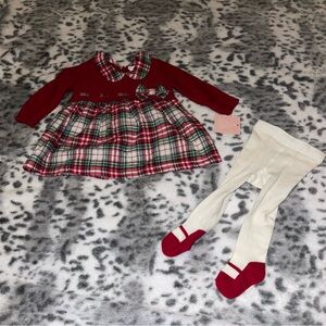 Shabby Chic Holiday Dress Set